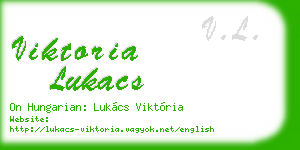 viktoria lukacs business card